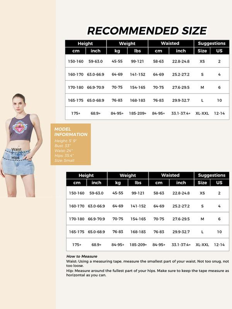 EMMIOL Vintage Blue Fit Denim Mini Jean Skirt for Women - Casual Style, Regular Fit, above Knee, Cotton Material, Multi Belt Loops, No Sheer Material Chic Womenswear